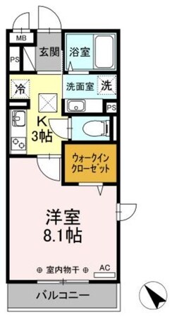 クレインリング丸山台の物件間取画像